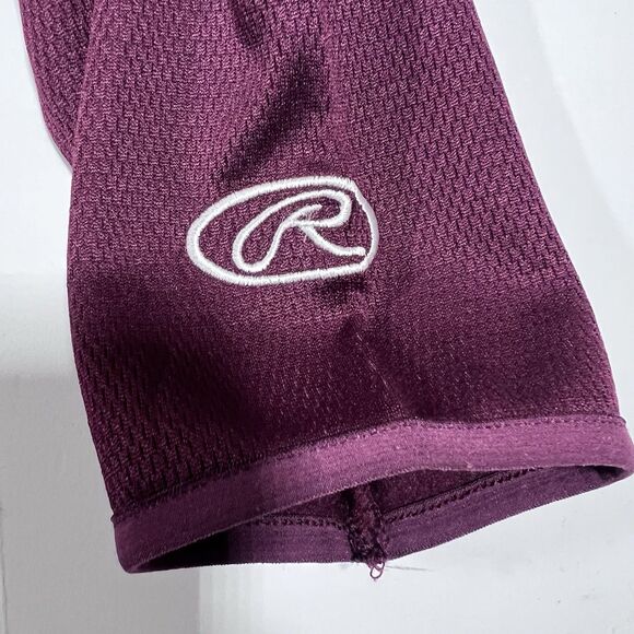 Rawlings Long Sleeve Performance Baseball Warm Up Shirt Pirate Logo Men's Small - Picture 6 of 11